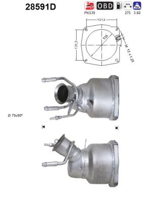 AS 28591D Catalizzatore