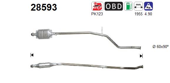 AS 28593 Catalizzatore
