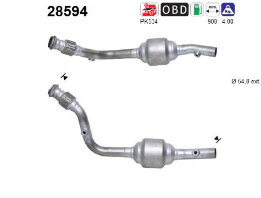 AS 28594 Catalizzatore