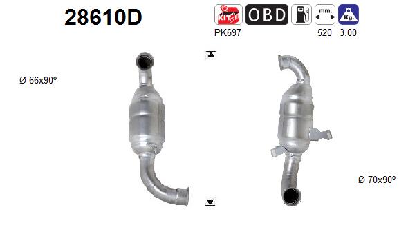 AS 28610D Catalizzatore