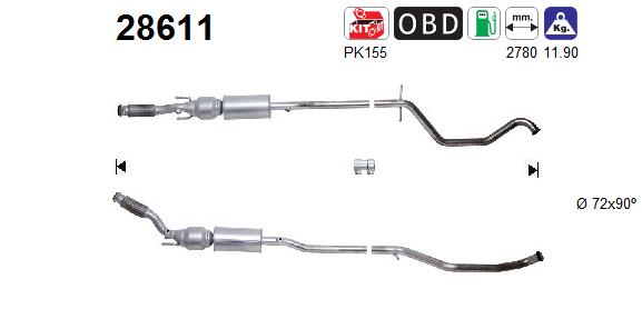 AS 28611 Catalizzatore