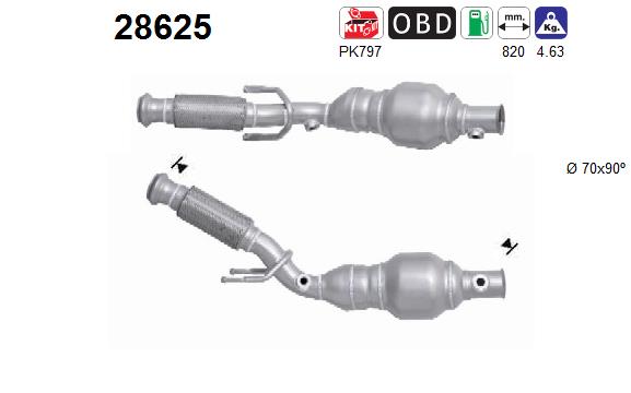 AS 28625 Catalizzatore