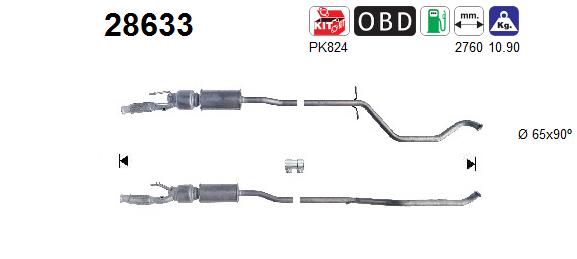 AS 28633 Catalizzatore
