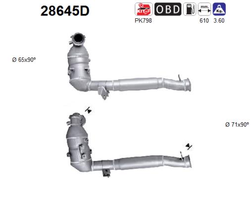 AS 28645D Catalizzatore
