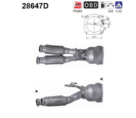 AS 28647D Catalizzatore