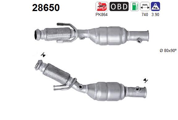 AS 28650 Catalizzatore