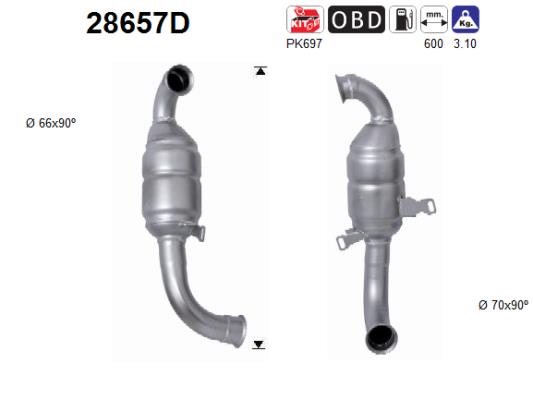 AS 28657D Catalizzatore