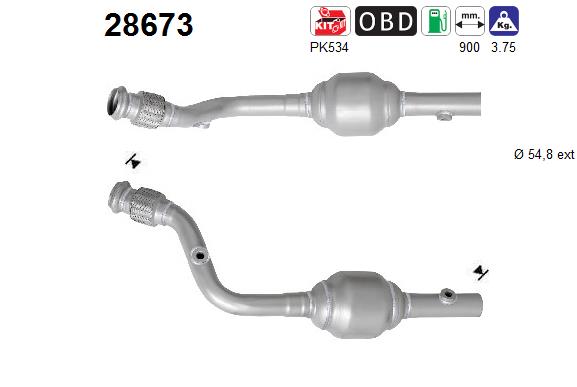 AS 28673 Catalizzatore