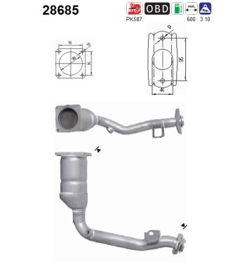 AS 28685 Catalizzatore