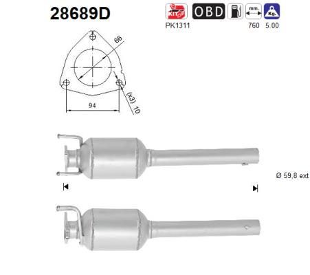 AS 28689D Catalizzatore