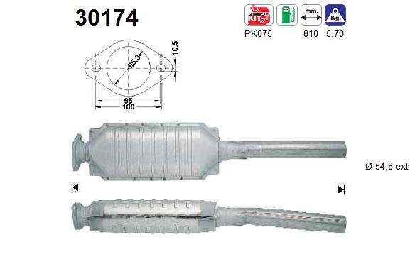 AS 30174 Catalizzatore