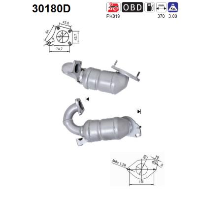 AS 30180D Catalizzatore
