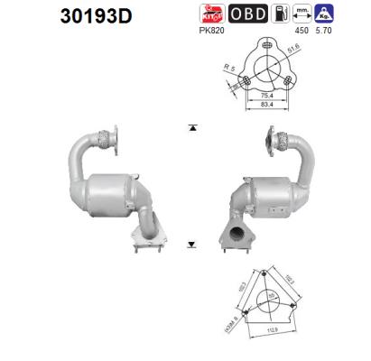 AS 30193D Catalizzatore
