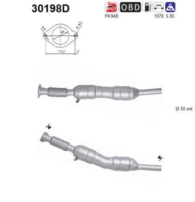 AS 30198D Catalizzatore