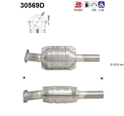 AS 30569D Catalizzatore