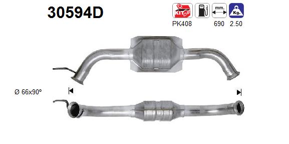 AS 30594D Catalizzatore