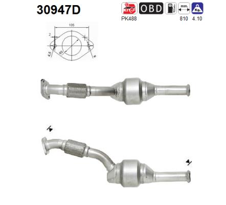 AS 30947D Catalizzatore