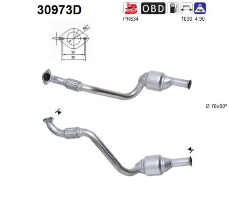 AS 30973D Catalizzatore