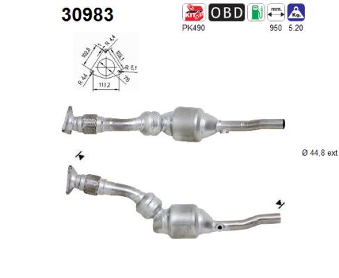 AS 30983 Catalizzatore