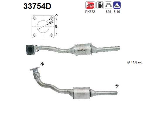 AS 33754D Catalizzatore