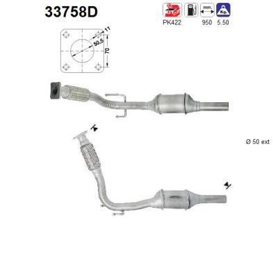 AS 33758D Catalizzatore