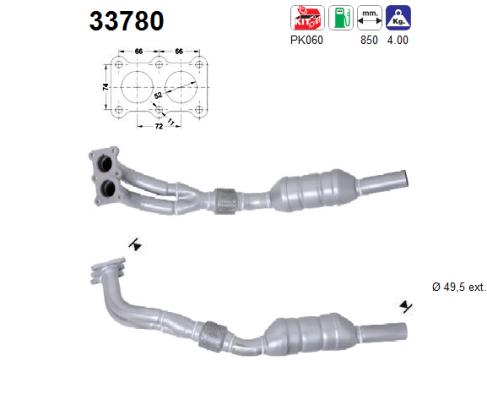 AS 33780 Catalizzatore