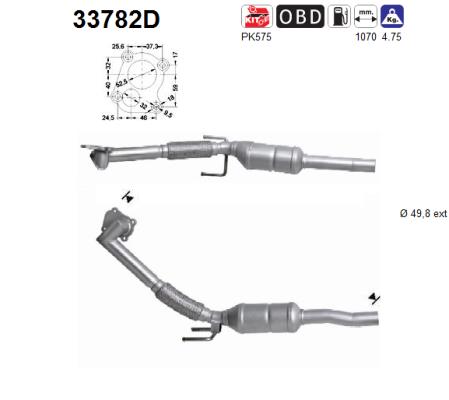 AS 33782D Catalizzatore