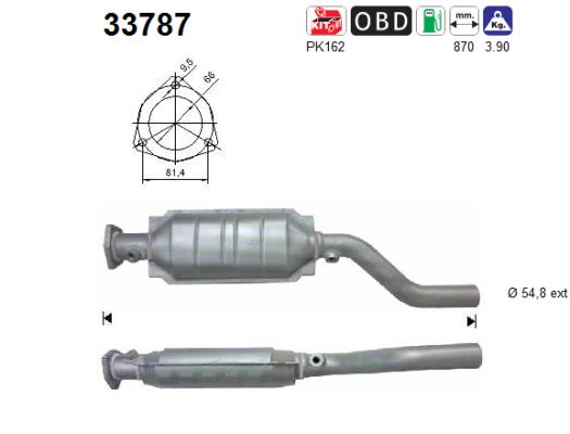 AS 33787 Catalizzatore