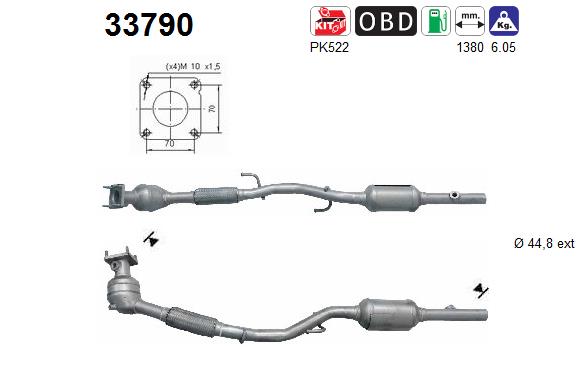 AS 33790 Catalizzatore