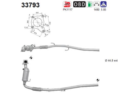 AS 33793 Catalizzatore