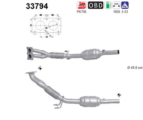 AS 33794 Catalizzatore