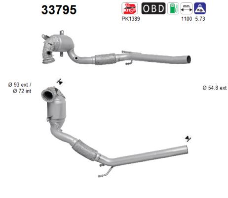 AS 33795 Catalizzatore