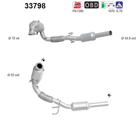 AS 33798 Catalizzatore