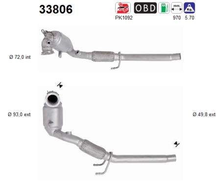 AS 33806 Catalizzatore
