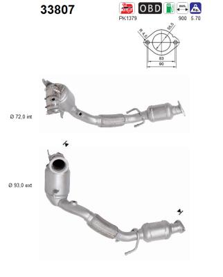AS 33807 Catalizzatore