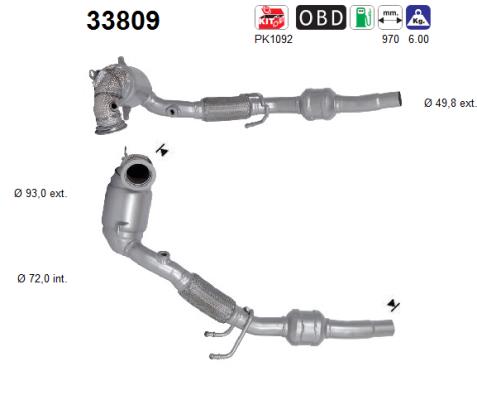 AS 33809 Catalizzatore
