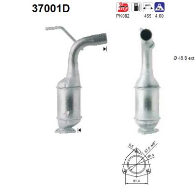 AS 37001D Catalizzatore
