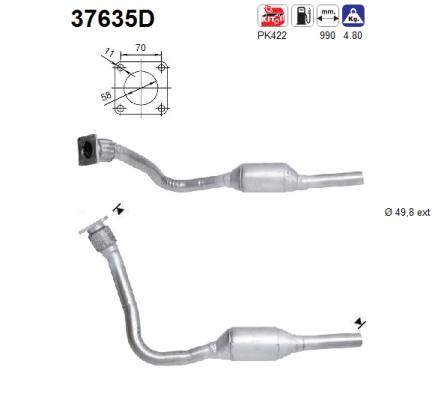 AS 37635D Catalizzatore