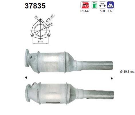 AS 37835 Catalizzatore