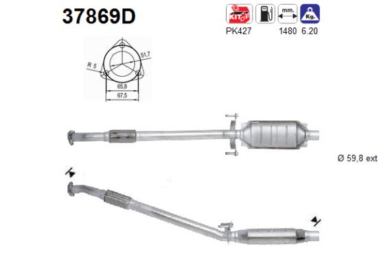 AS 37869D Catalizzatore