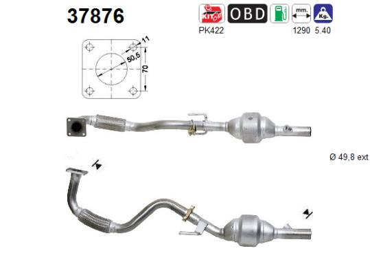 AS 37876 Catalizzatore