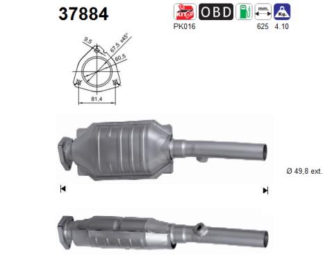 AS 37884 Catalizzatore