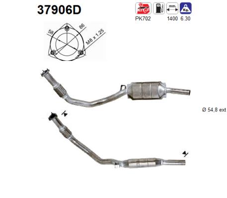 AS 37906D Catalizzatore