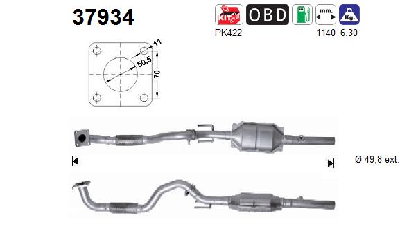 AS 37934 Catalizzatore