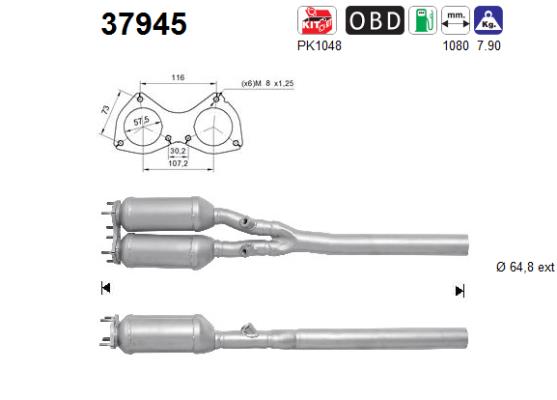 AS 37945 Catalizzatore