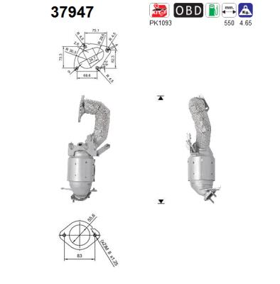 AS 37947 Catalizzatore