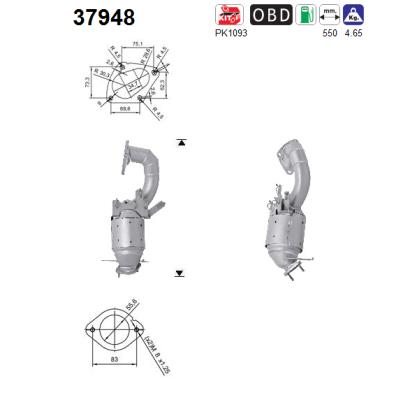 AS 37948 Catalizzatore