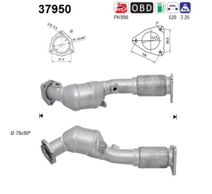 AS 37950 Catalizzatore