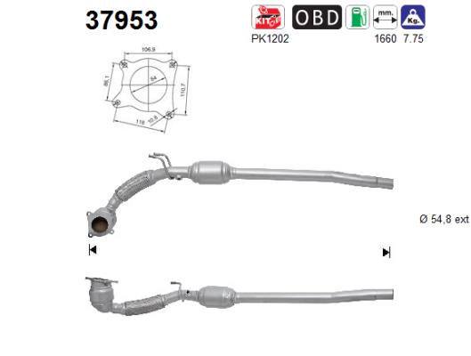 AS 37953 Catalizzatore