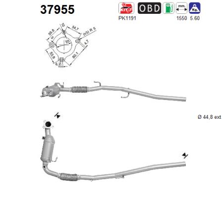 AS 37955 Catalizzatore